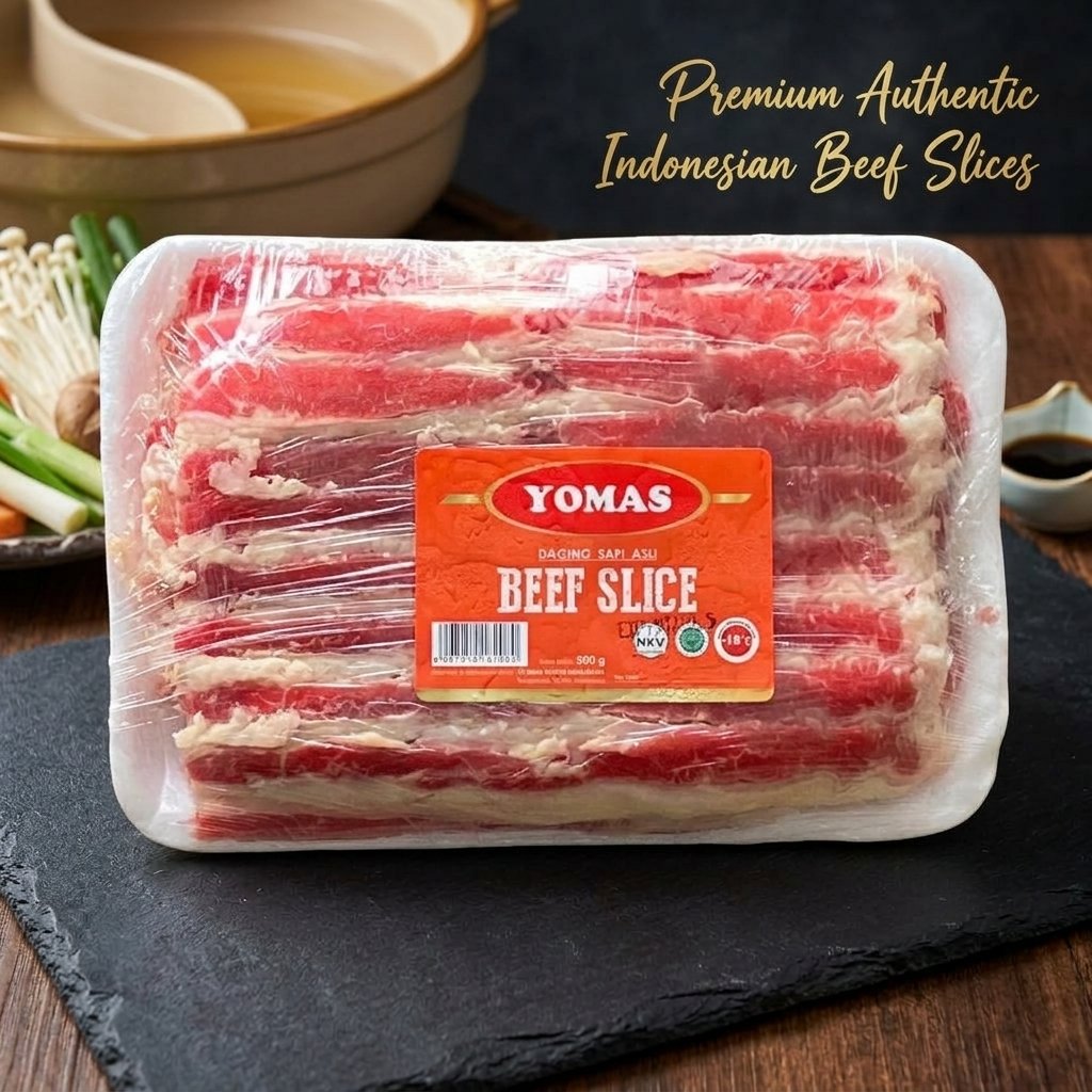 Yomas Beef Slice 500 gr Premium