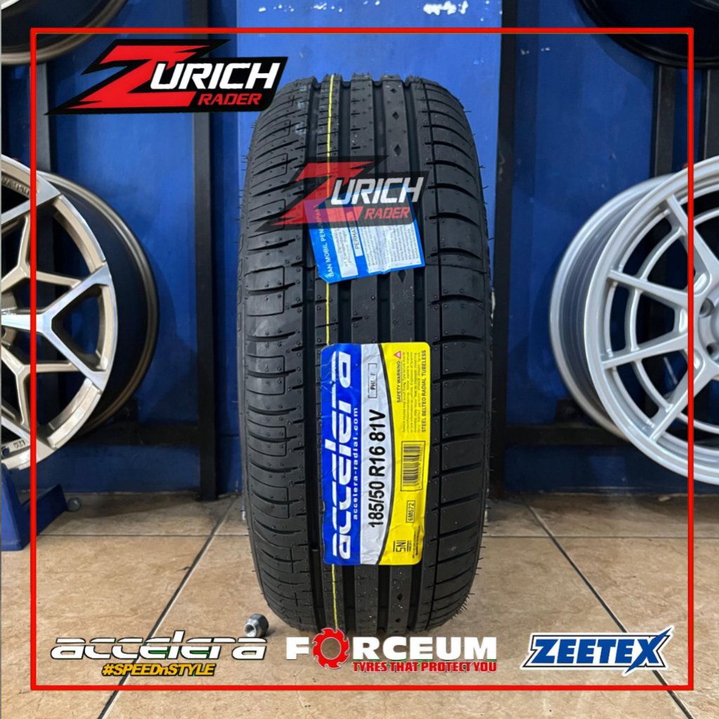 Ban Mobil 185 50 R16 Merek Accelera Phi-R Ukuran 185/50 R16 Tubles
