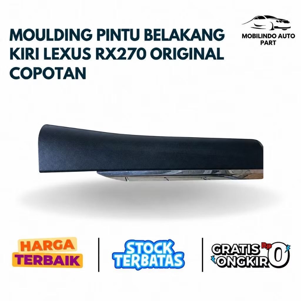 Moulding Pintu Belakang Kiri Lexus RX270 original copotan