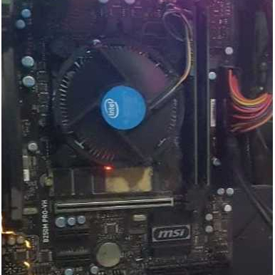 Motherboard  MSI B250M PRO VH intel G4560 DDR4