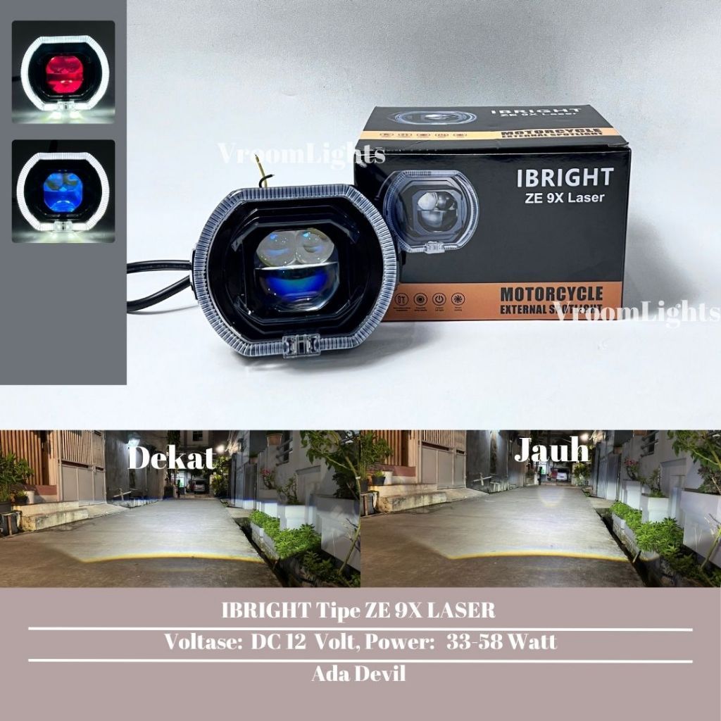 IBRIGHT ZE9X LASER - Biled Matrix Laser 4.5 Inc