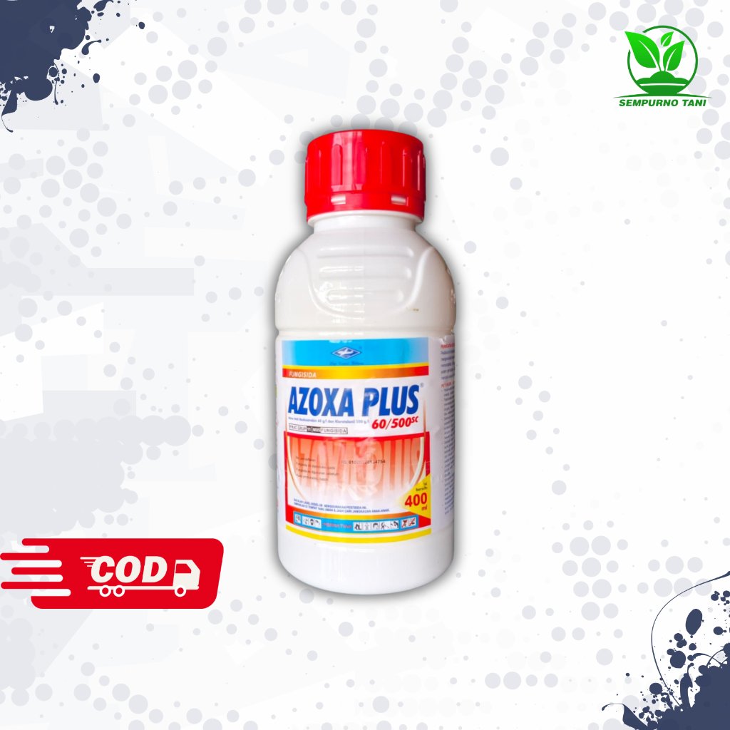 FUNGISIDA - AZOXA PLUS 560 SC - 400 ml - Cap Kapal Terbang klorotalonil daconil amistartop zorvec
