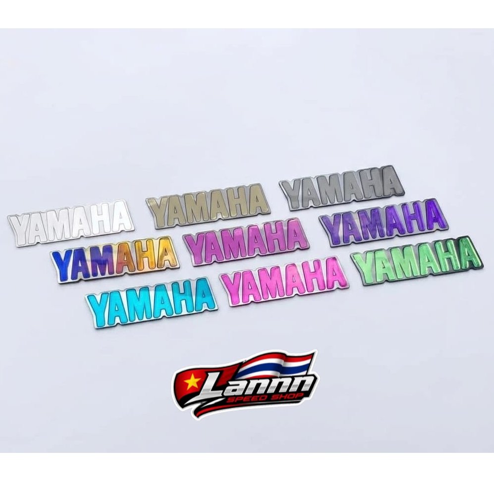 Emblem Yamaha Original Titanium Mio Sporty