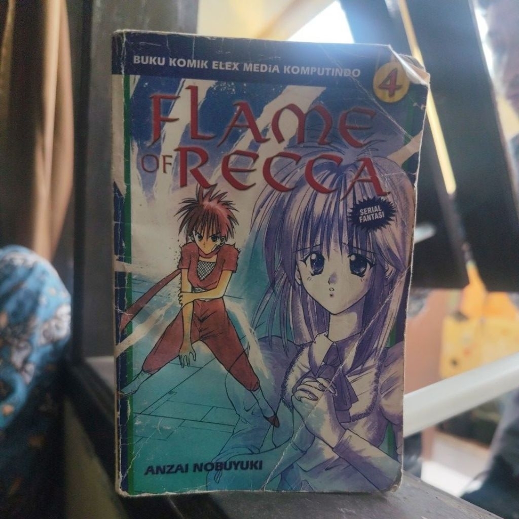 Flame Of Recca Komik Bekas Preloved Original