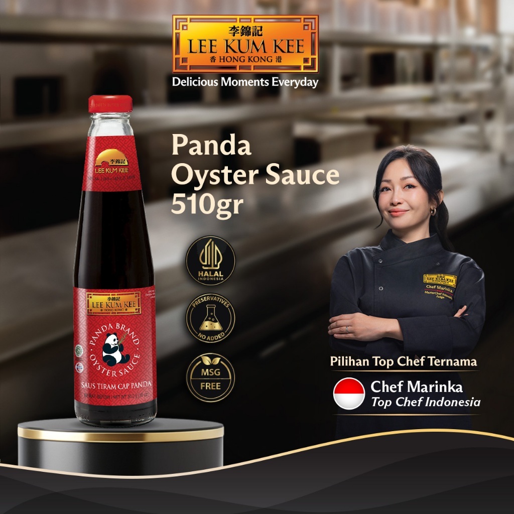 LEE KUM KEE Panda Oyster Sauce | Saus Tiram Panda 510gr