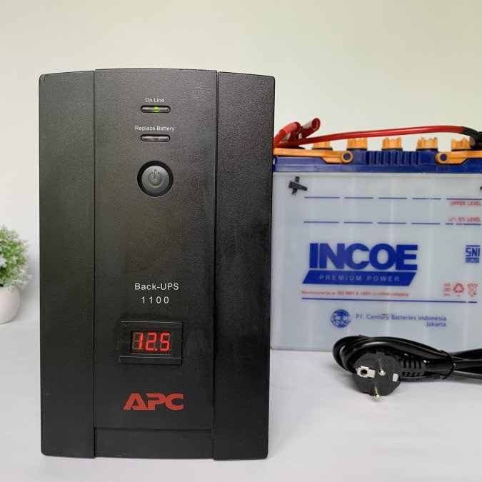 [CARGO] UPS Modif Aki External APC 1100VA 550W 12V | Backup Listrik Server RT/RW Net