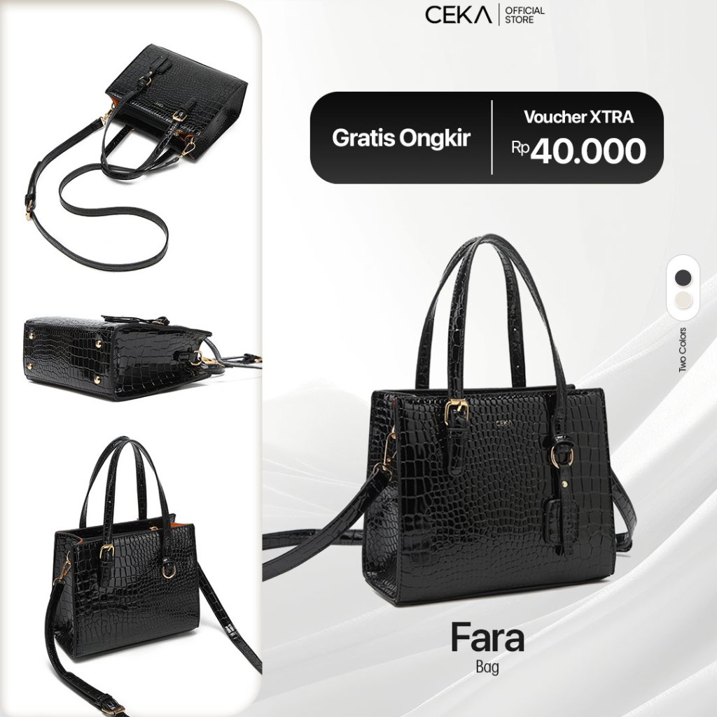 CEKA Tas Wanita Tas Totebag Tas Selempang Tas Tote Bag Wanita Tas Jinjing - Fara Bag