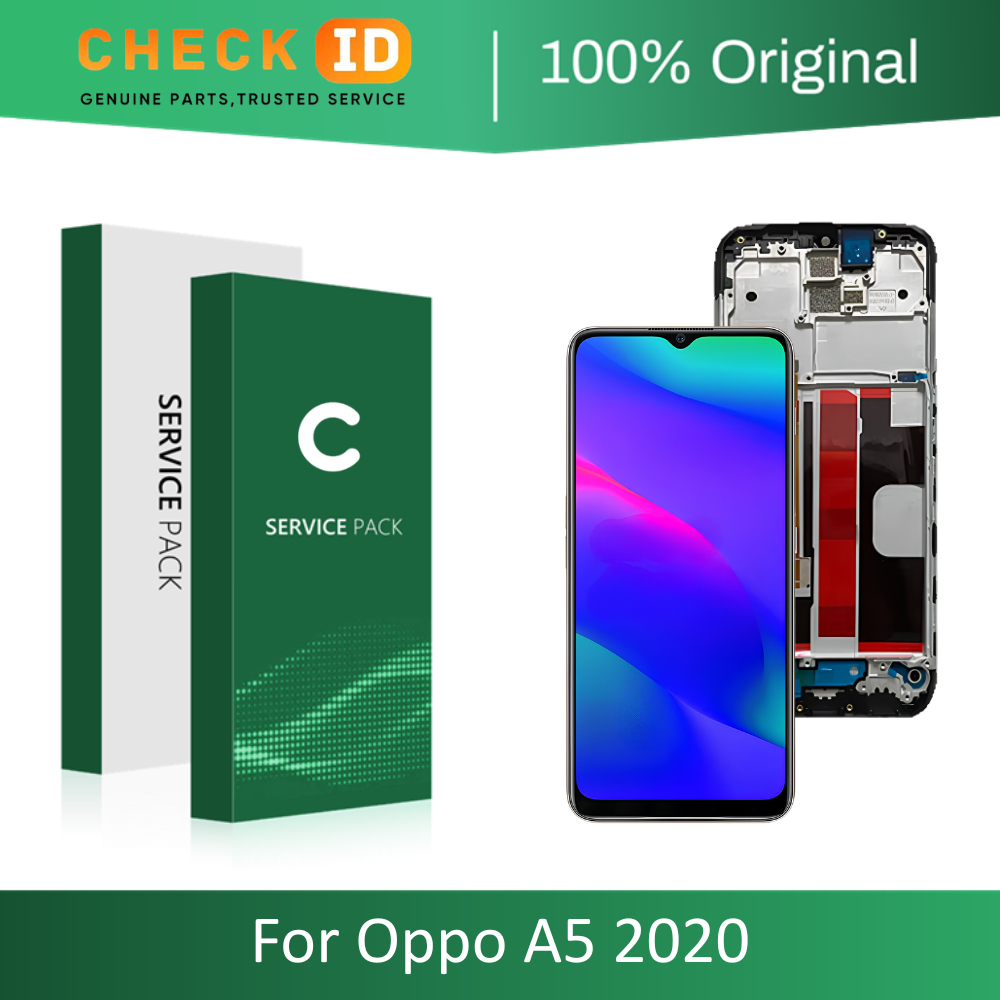 [ TRUST.ID ] LCD + FRAME OPPO A5 2020 CPH1931, CPH1959 ORIGINAL