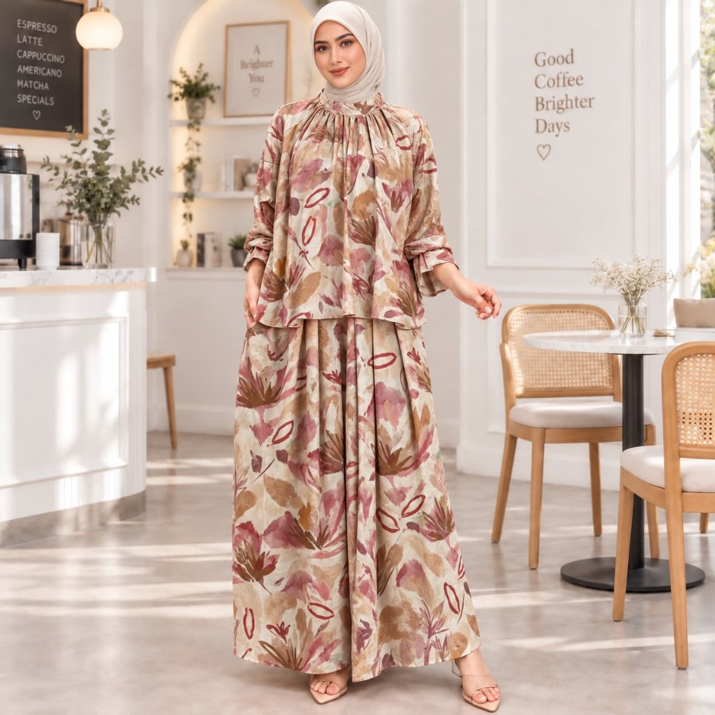 KULOT LEBAR - SOLEYA SET RAYON LD 120CM // SETELAN WANITA OOTD FASHION // ONE SET WANITA OOTD FASHIO