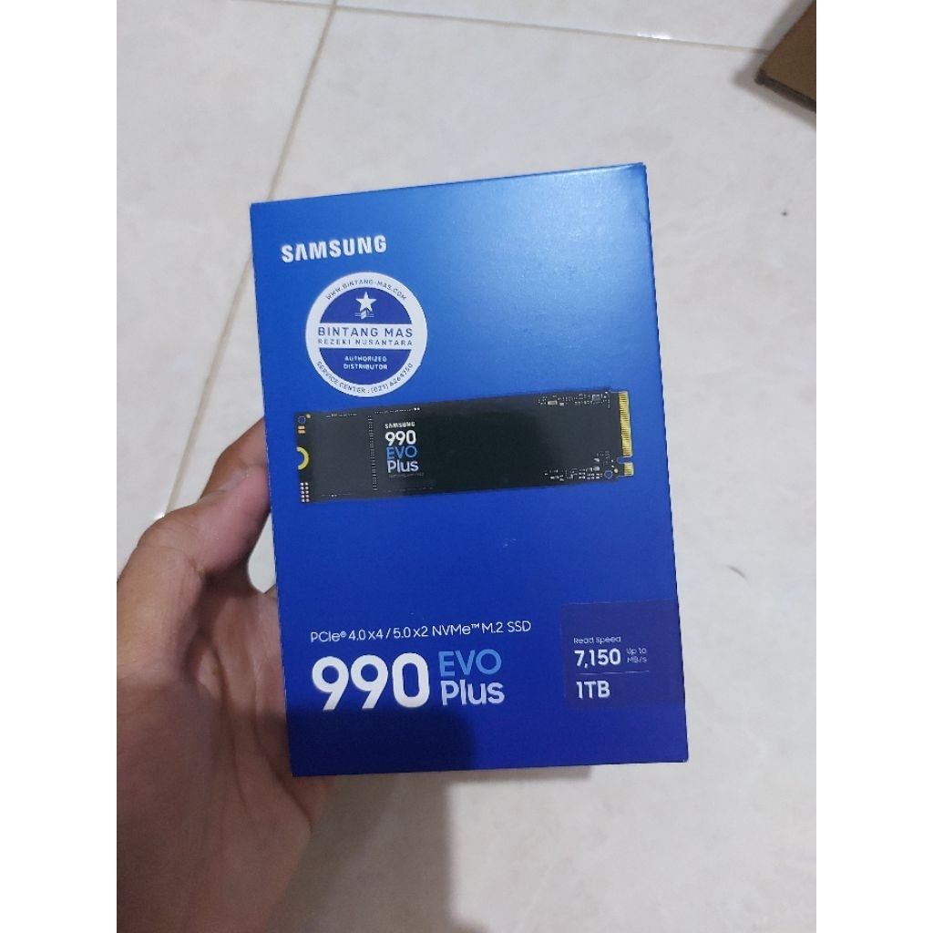 SSD NVME Samsung 990 Evo Plus 1TB Second