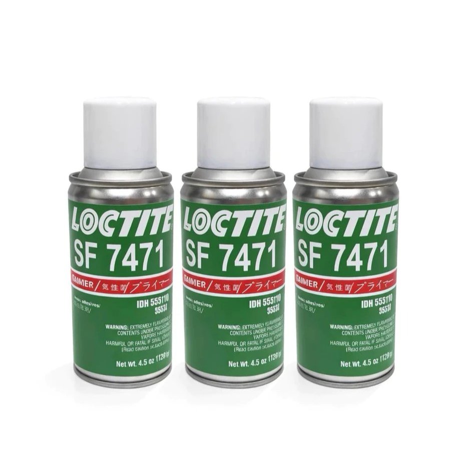 Loctite 7471 Primer Aerosol Hijau, 4.5 OZ, Untuk Logam, Bahan Kimia Guarantees 100% Original