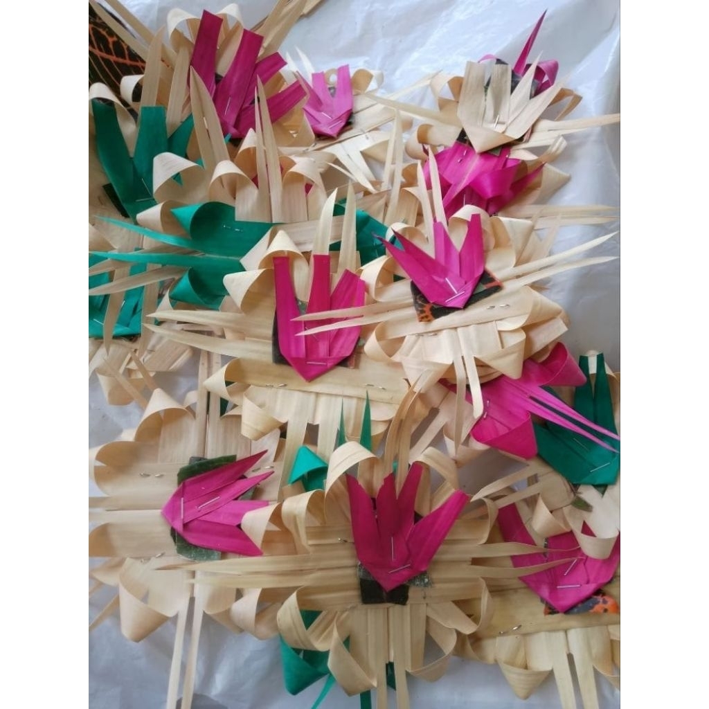 canang sari ibung isi 100 pcs