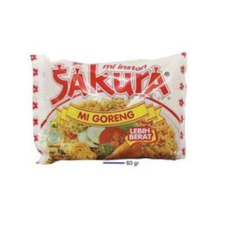 MIE GORENG SAKURA / MIE SAKURA RASA AYAM SOTO / MIE SAKURA RASA KALDU AYAM / MIE SAKURA SEBLAK