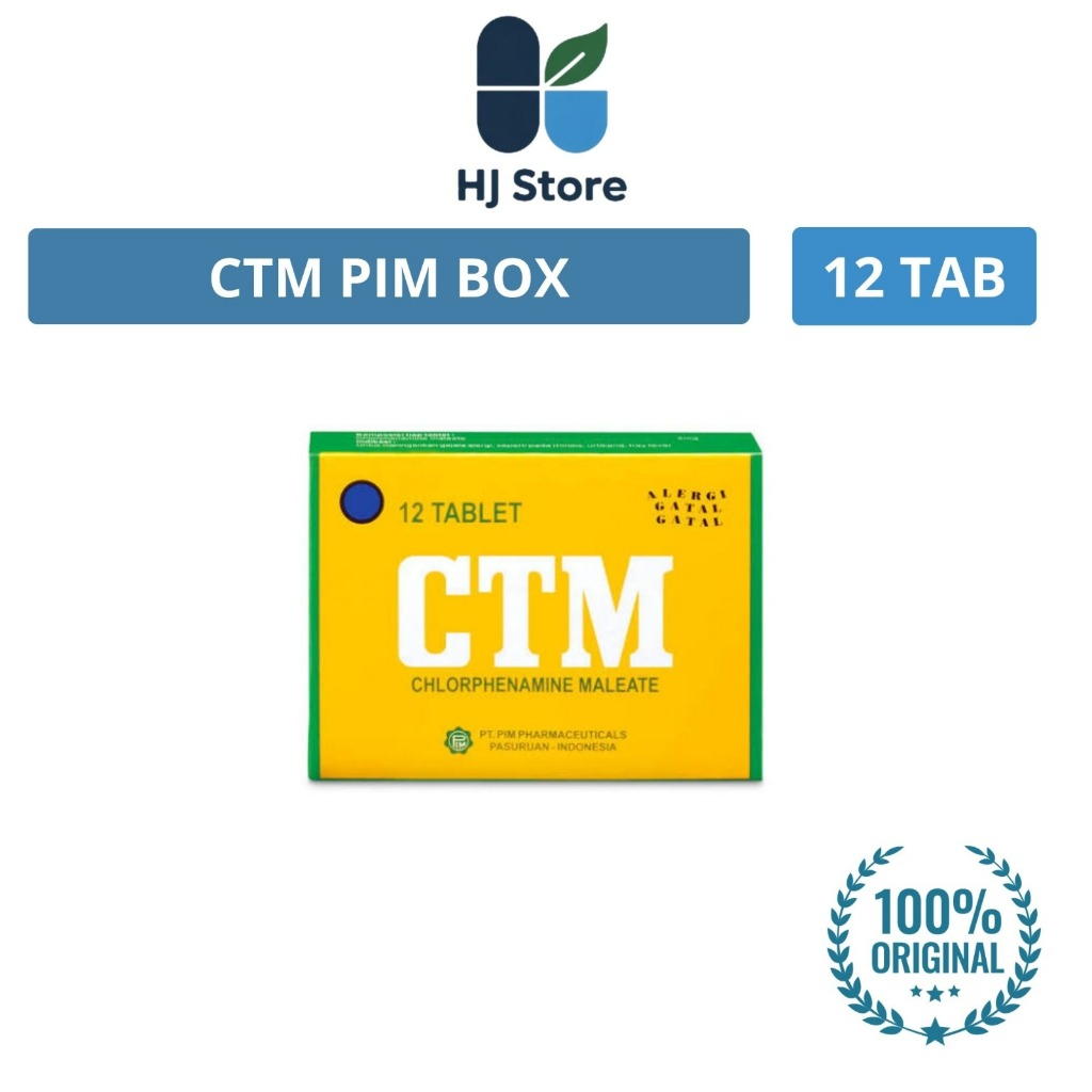 CTM PIM BOX (12 TABLET)