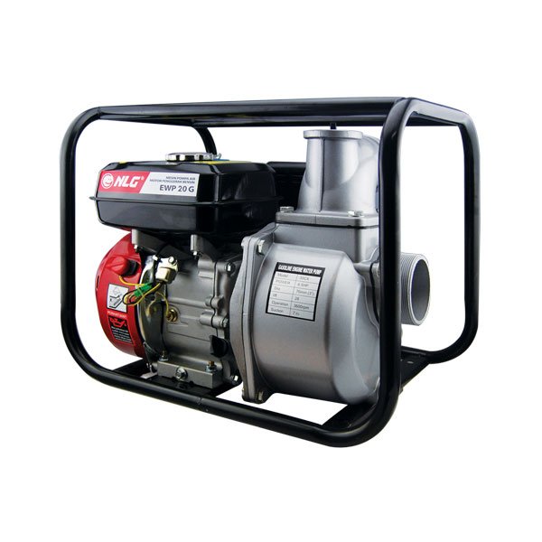 NLG Pompa Air Bensin 2 Inch EWP-20G 5.5HP – Mesin Sedot Sembur Air Irigasi Sawah Empang 4 Tak 50mm