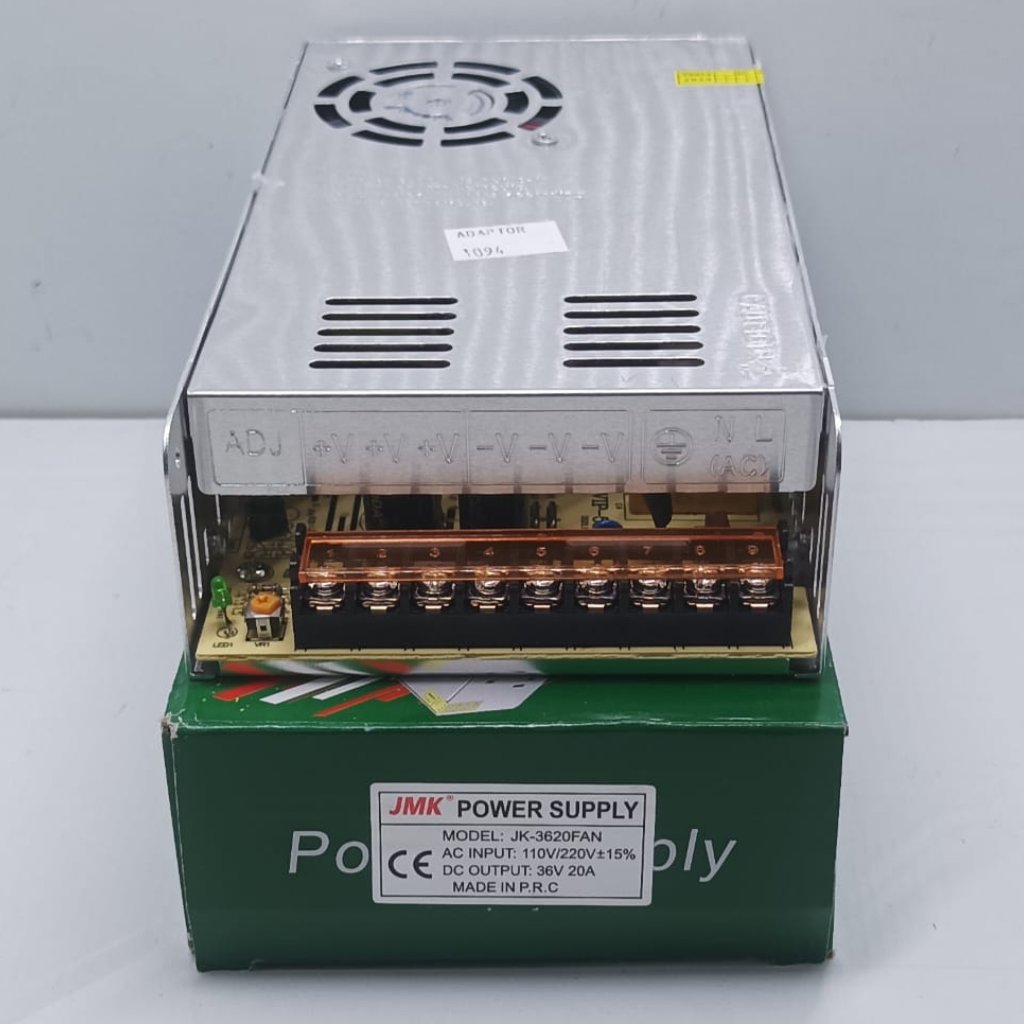 Adaptor Power Supply 36V 2A JMK JK-3620FAN