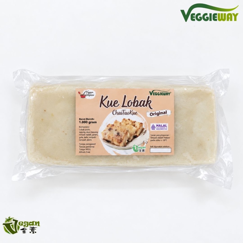 Kue Lobak Chaitao Kue 1000 gram Halal Vegan