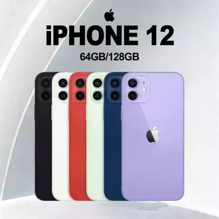 IP 12 64GB 128GB FULLSET MULUS SECOND BERGARANSI TERPERCAYA iPhone 12 64G