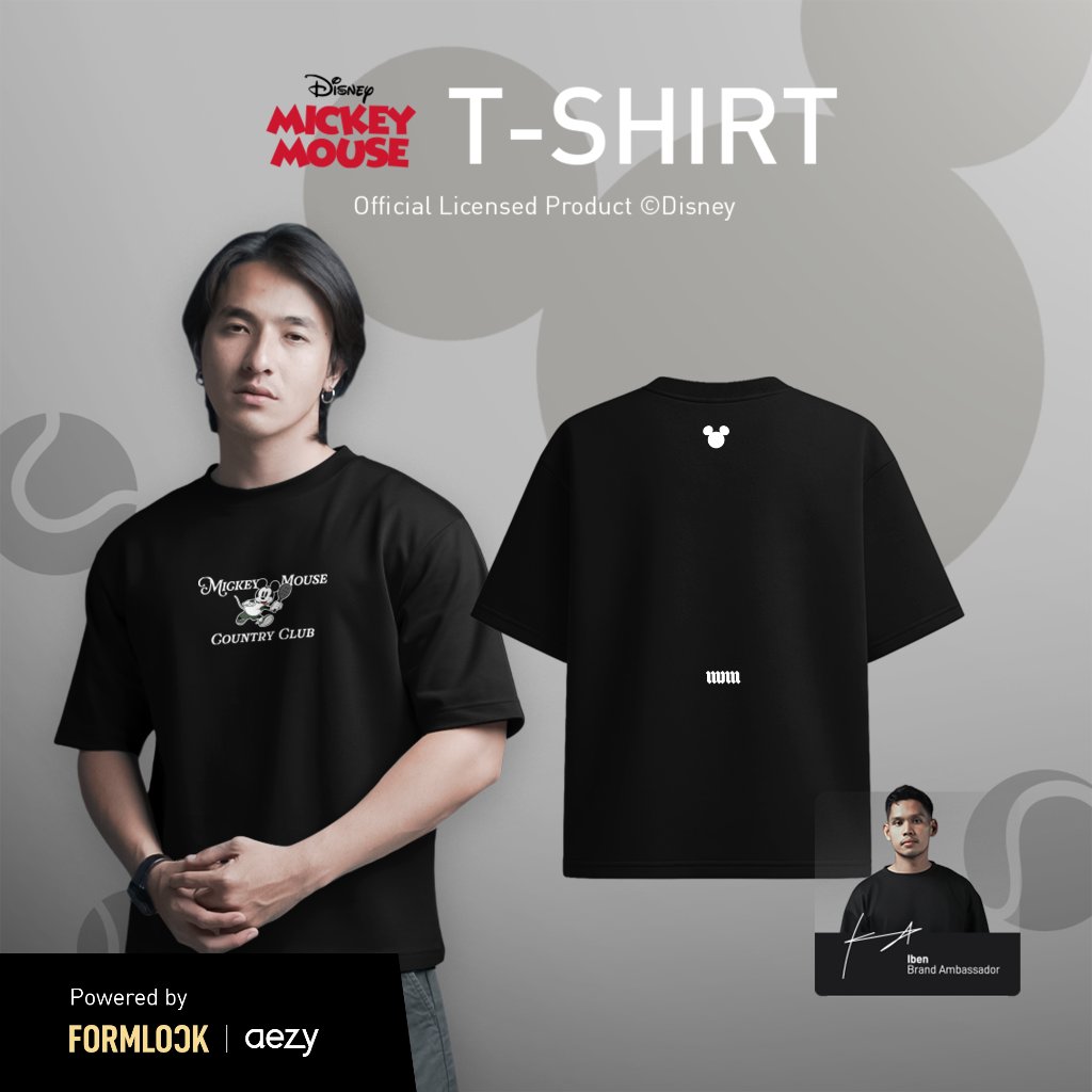 No Void Minds Mickey Mouse Edition MICKEY COUNTRY CLUB T-Shirt