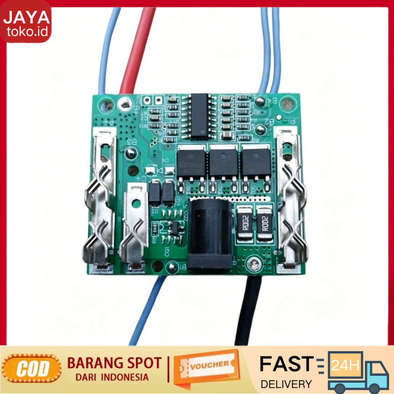 MODUL BMS 5S LXT UNIVESAL BISA UNTUK BATERAI 20V 21V 24V 36V DLL BMS PENGGANTI UNTUK BATERAI CORDLES