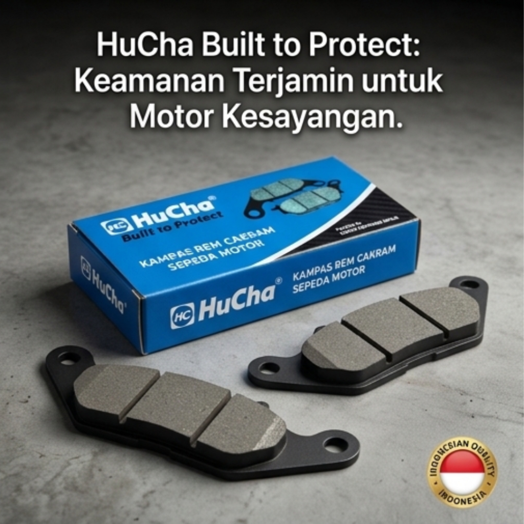 HUCHA Kampas Rem Cakram Dispad Sepeda Motor Presisi Pakem Original