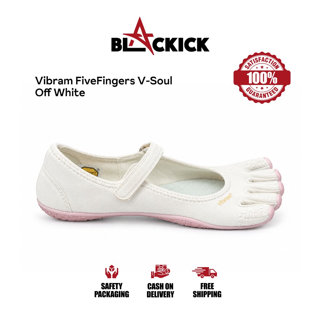 Sepatu Vibram FiveFingers V-Soul Off White
