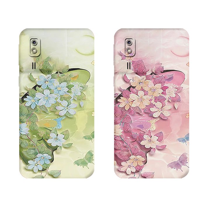 Silikon Samsung A2 Core / A01 / A01 Core / A03 Core Terbaru Butterfly case premium