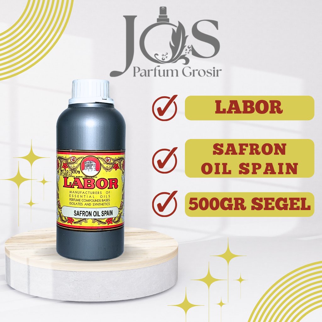 ( 500GRAM SEGEL ) SAFRON OIL SPAIN ~ Zafaron Putih ~ BY LABOR KEMASAN SEGEL PABRIK 500 GRAM (ORIGINA