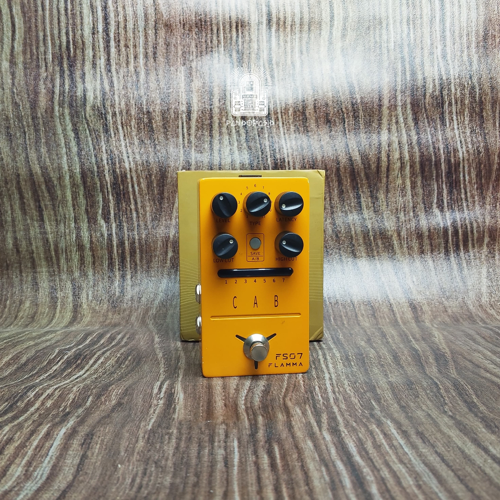 Flamma Fs07 Cabsim Stomp Pedal