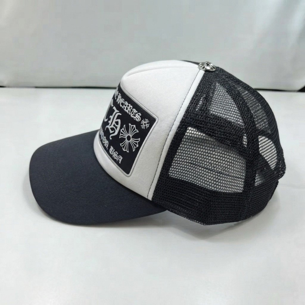 Topi Ch Chrome Hearts Jaring Nekuk Trucker Hollywood USA Super Premium Hi Quality