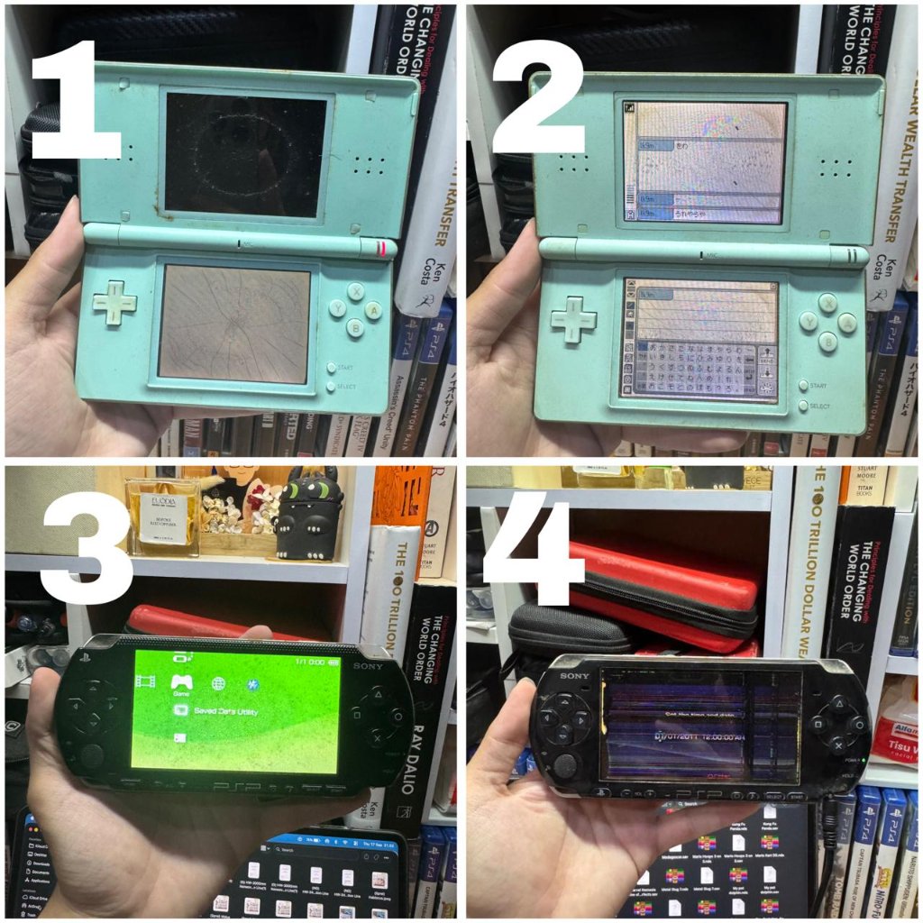 NDS Lite / PSP Fat Seri 1000 MINUS Baca Deskripsi