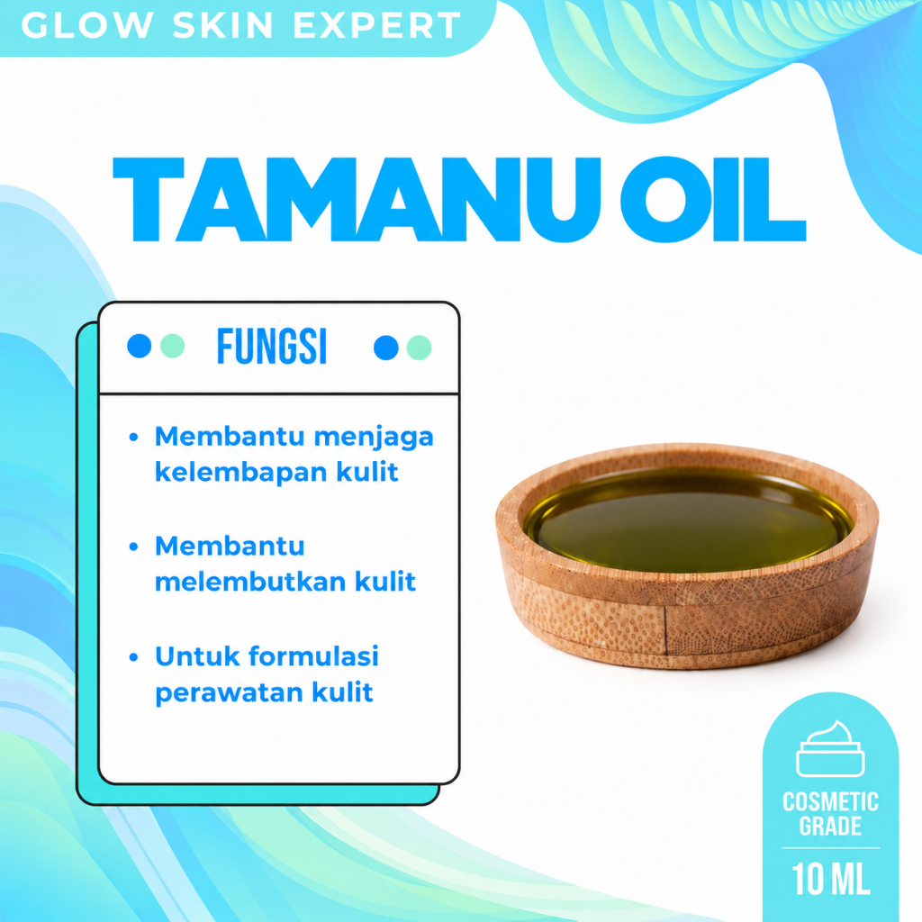 Minyak Tamanu 10ml Tamanu Oil  Original Mengatasi Jerawat dan Memudarkan Bekas Luka Jerawat COA