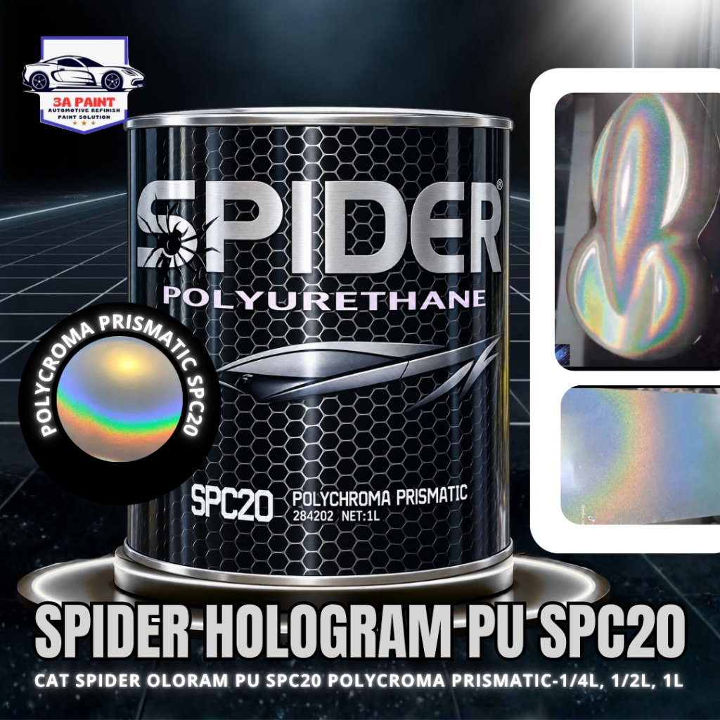 Cat Hologram PU Spider SPC20 Polychroma Prismatic