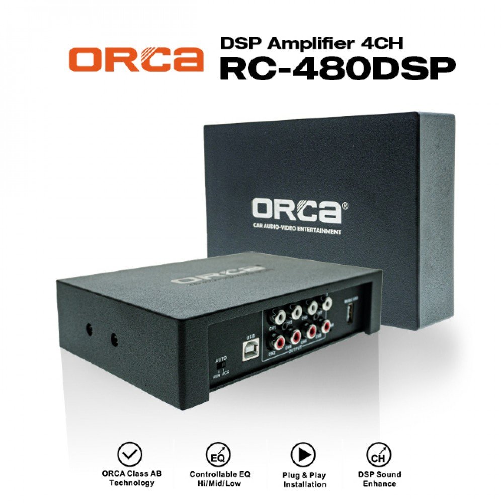 DSP Amplifier ORCA RC-480DSP