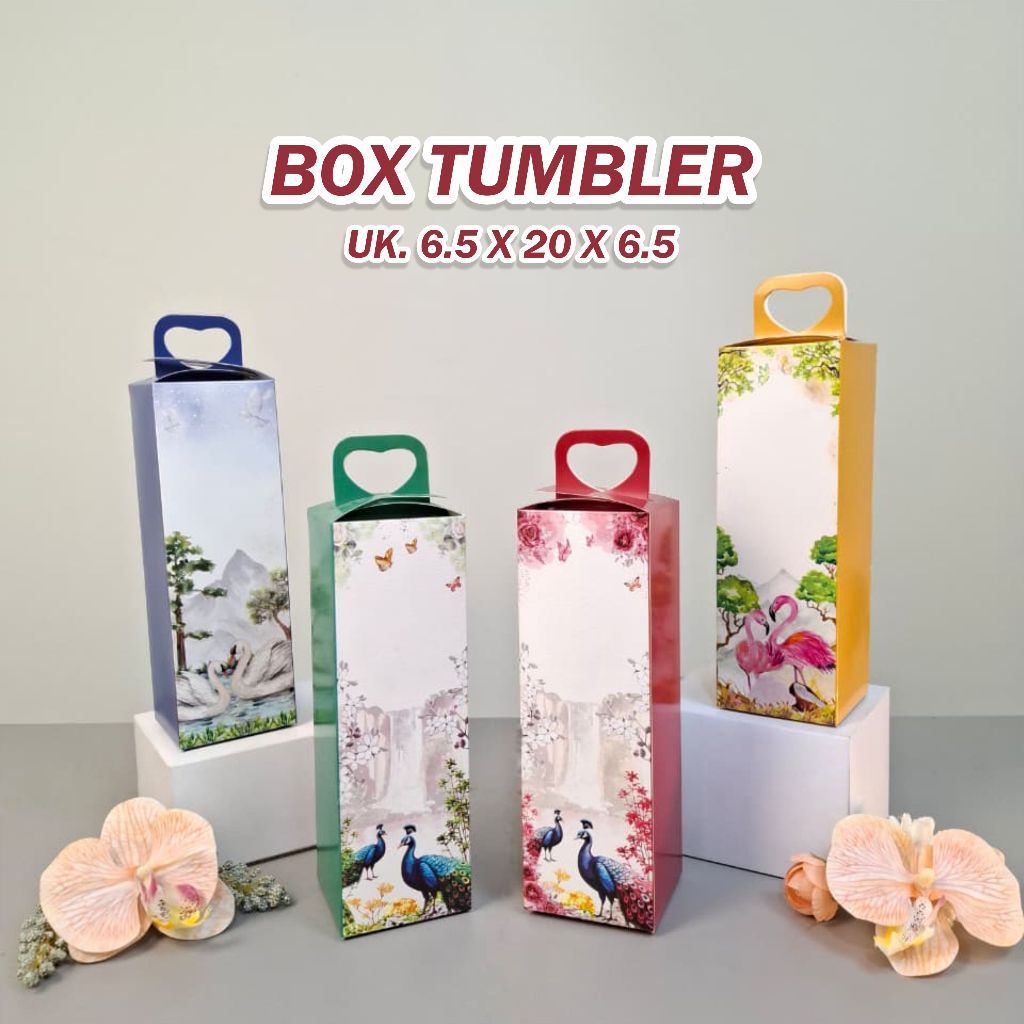 Box Tumbler Kaca / Box Botol Kaca