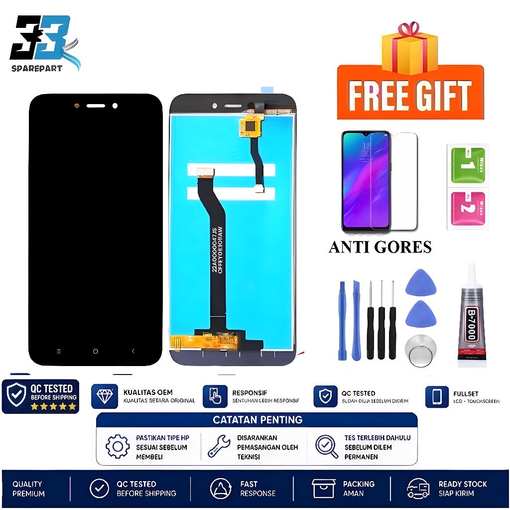 LCD TOUCHSCREEN REDMI 5A / REDMI GO ORI LCD FULLSET