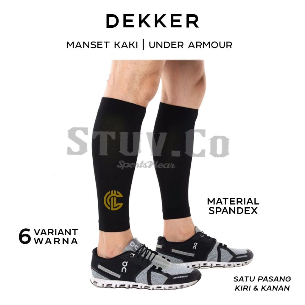 BASELAYER BETIS LEG BRACE MANSET DEKER DEKKER KAKI MANSET PELINDUNG BETIS OLAHRAGA PRIA WANITA COMPR