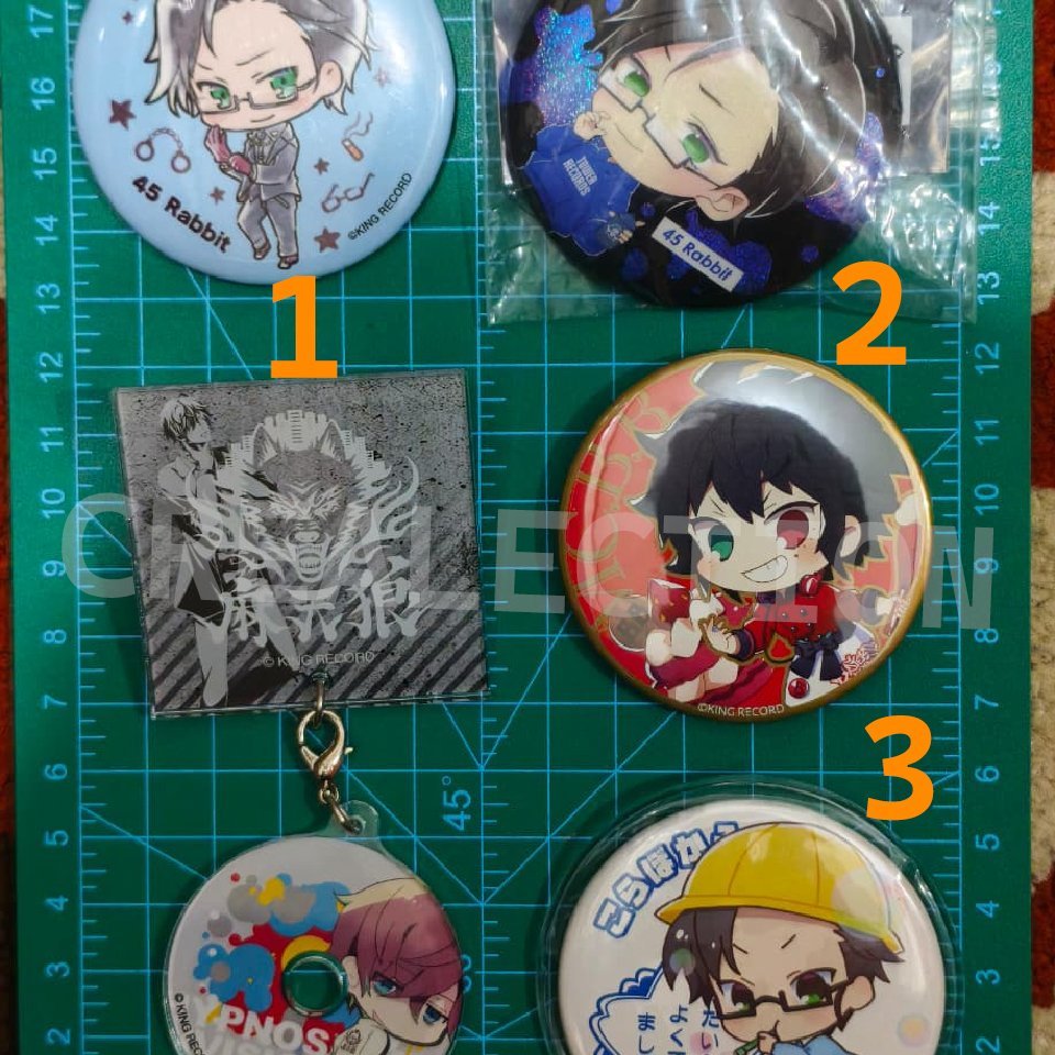 Official Can/Pin Badge Hypnosis Mic