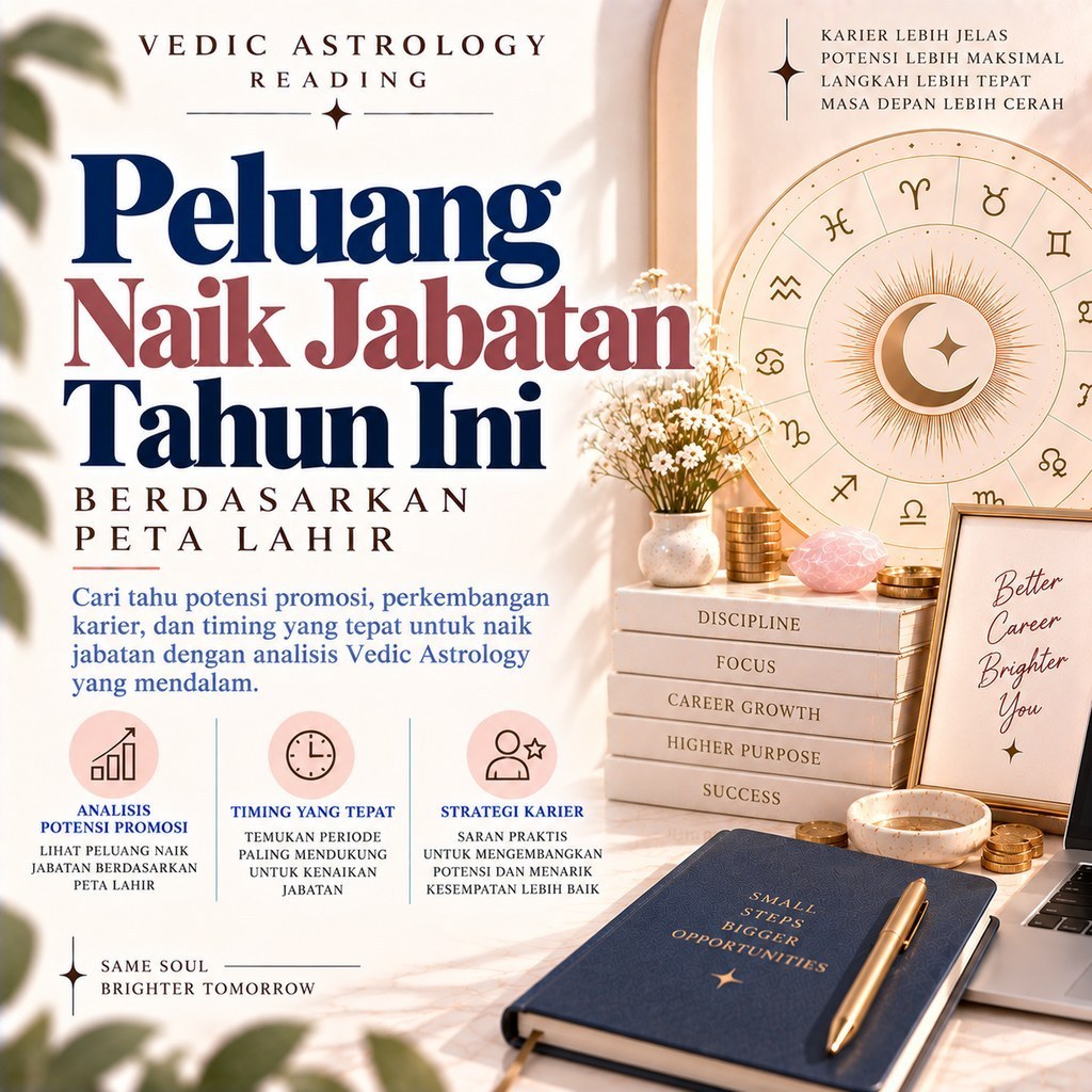 Vedic Astrology Reading Peluang Naik Jabatan Tahun Ini