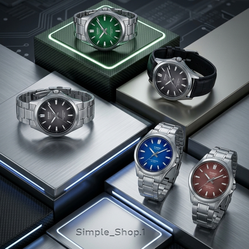 Original 100% CASIO MTS-RS100L MTS-RS100D-1AVDF MTS-RS100D-2AVDF MTS-RS100D-3AVDF MTS-RS100D-5ADF Ja