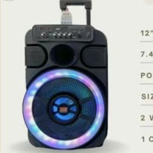 Speaker Portable Bluetooth 12 Inch JUC -Speaker Meeting 12 inch