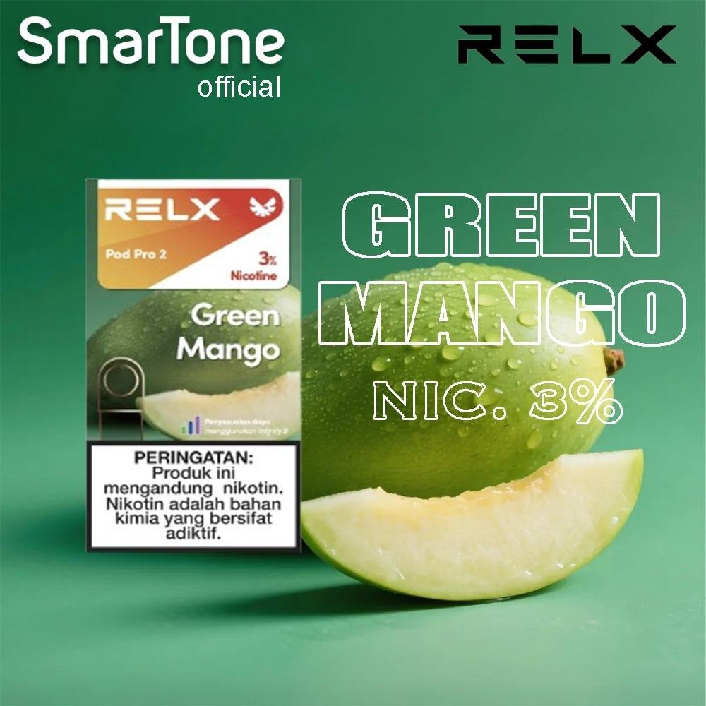 RELX SATUAN POD PRO 2 - GREEN MANGO