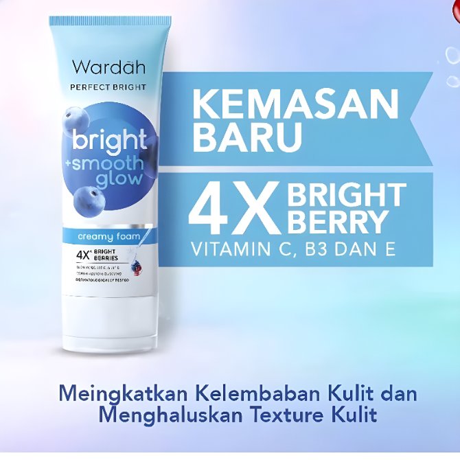 Wardah Pb Smooth Glow Creamy Foam