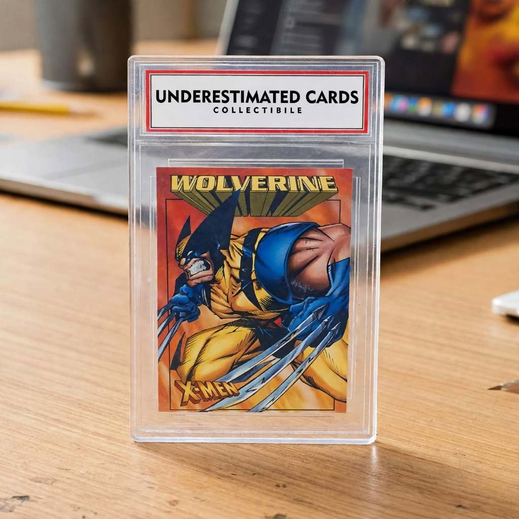 Kartu Koleksi Marvel Wolverine Collectible Trading Card + Hard CasePhotocard