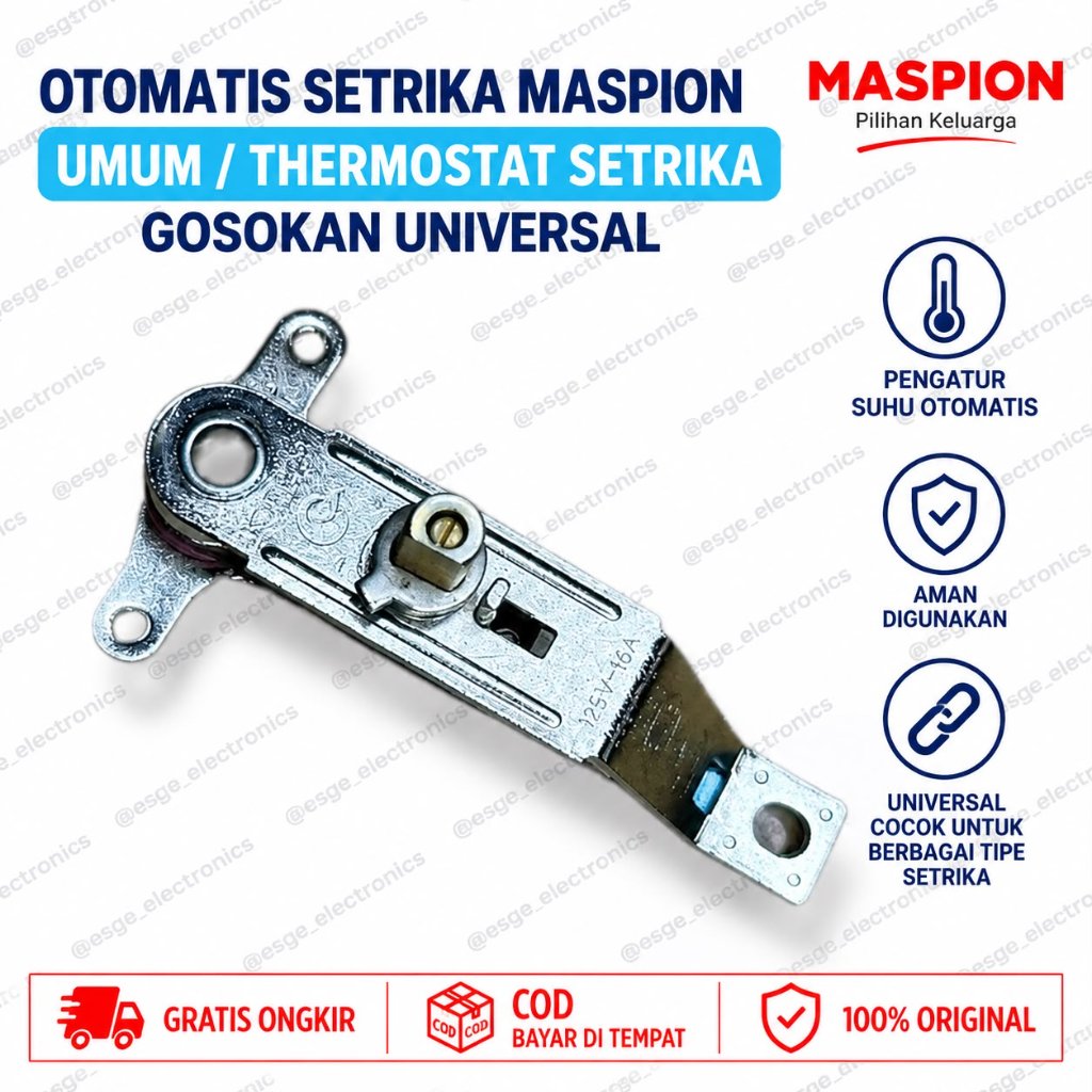 OTOMATIS SETRIKA MASPION ORIGINAL OTOMATIS THERMOSTAT SETRIKA MASPION GOSOKAN MASPION ELEMEN SETRIKA