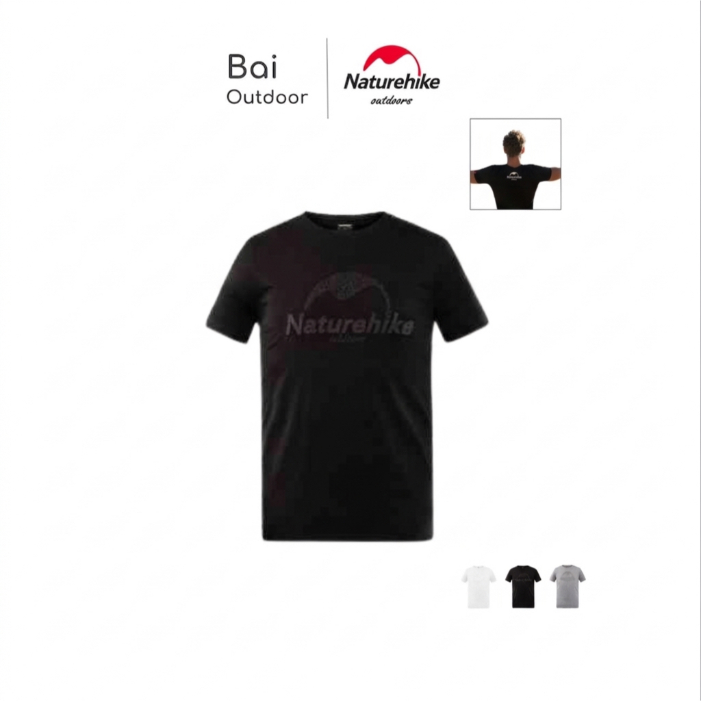 KAOS NATUREHIKE NH19W006-H BAJU T-SHIRT HIKING CAMPING OUTDOOR KATUN