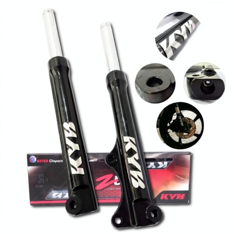 KYB Shock depan Mio Sporty, Mio Smile, Xeon, Soul, fino, Mio J, Mio M3, KAYABA PT ASTRA Otoparts