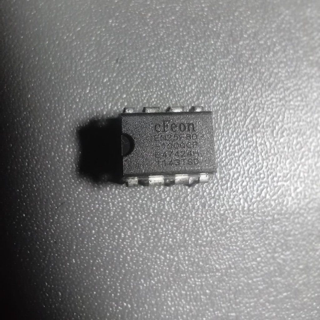 IC BIOS CFEON EN25F80 DIP 8 PIN 8Mbit