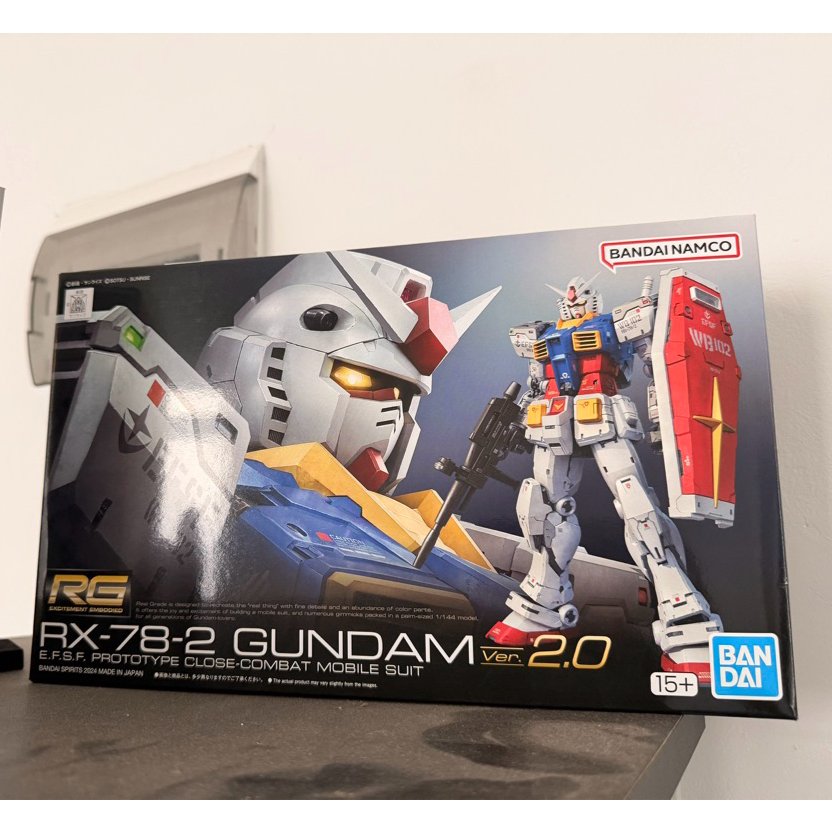 GUNDAM - RG 1/144 RX 78 2 GUNDAM VER 2 0