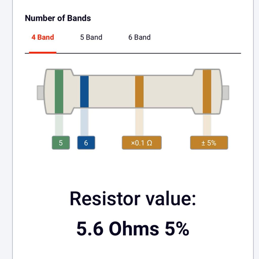 RESISTOR 1/4 WATT 1/4 0.25 0,25W 5% 5 PERSEN 5.6OHM 5.6 OHM 5.6R 5R6